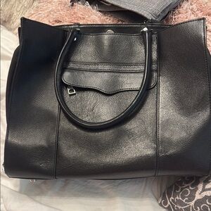 Rebecca Minkoff Black Leather Tote